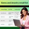 Need US Gems & Jewelry Buyers Email List Today?