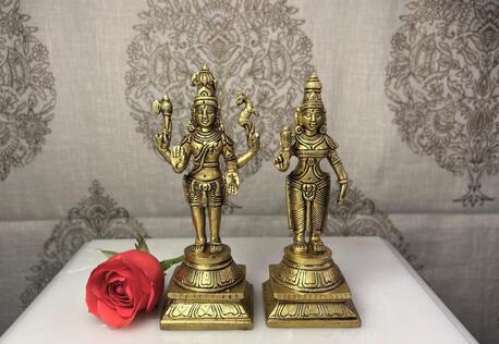 New Delhi, Household Items, INR 2715,  Buy Premium Shiva Brass Idol With Traditional Finish At Yathashilpam