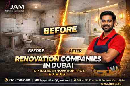 Dubai, Construction, Top Renovation Companies In Dubai | Villa Renovation Experts JAMTS