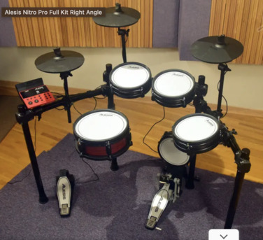 Al Sulaymaniyyah, Musical Instruments, SAR 3000,  Electronic Drum Set. Alesis Nitro Pro Dual Zone Silent Mesh Pad. 10 Pcs