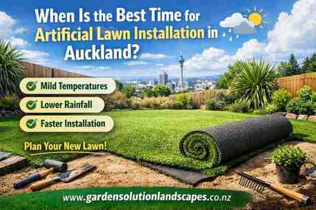 Auckland, Farm/Garden, When Is The Best Time For Artificial Lawn Installation In Auckland?