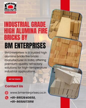 Faridabad, Materials, INR 60,  Industrial Grade High Alumina Fire Bricks By BM Enterprises