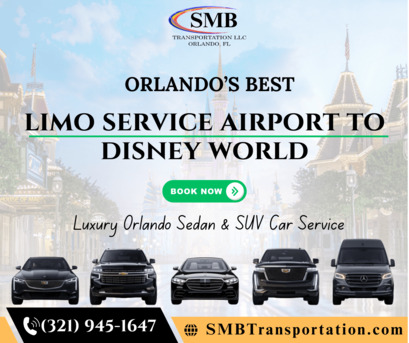New York, Travel, Limo Service Orlando Airport To Disney World With SMB Transportation