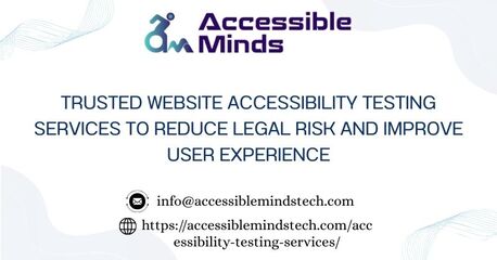Noida, Web Design & Development, Trusted Website Accessibility Testing Services To Reduce Legal Risk And Improve