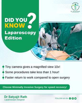 Bhubaneswar, Health, Facts About Laparoscopy| Laparoscopic Surgeon In Bhubaneswar | Dr Satyajit Rath.