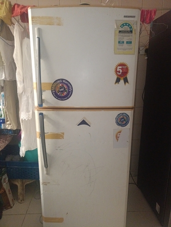 Jeddah, Electronics, SAR 900,  Samsung Double-Door Fridge &mdash;  ✔️ Fully Working, No Maintenance Needed