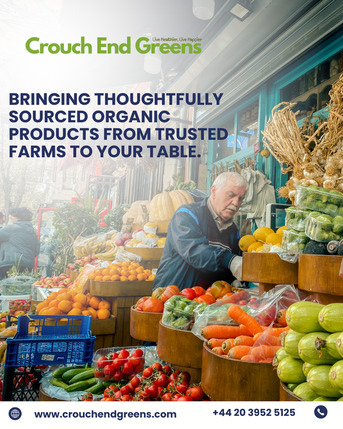 London, Food & Drink, Organic Supermarket In Crouch End.