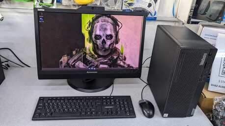 Manama, Computers, BHD 125,  Lenovo 10th Gen Core I5 Just Like New PC Lenovo 22" FHD Monitor Built-in Camera & Speaker