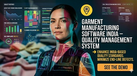 Mumbai, Clothing & Accessories, Garment Manufacturing Software India | Quality Management System