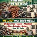 We Buying Different Types Of Leftover Metal Scraps Items 0575748900