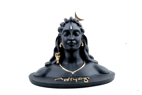Noida, Household Items, INR 299,  Rinsely Adiyogi Shiva Murti | Luxury Black Finish Spiritual Idol