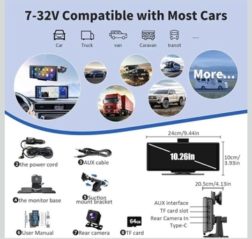 Khobar, Auto Parts, SAR 300,  ## ???? **FOR SALE &mdash; Wireless CarPlay & Android Auto Smart Screen (10.26&rdquo;)**