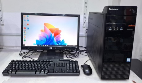 Manama, Computers, BHD 58,  LENOVO Core I3 6th Generation Computer Set 19" HD Monitor 4GB RAM + 128GB SSD OS 10 Pro