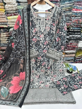 Thuqbah, Clothing & Accessories, SAR 165,  Ready To Wear Printed Lawn 3Pc