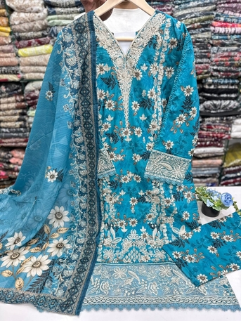 Thuqbah, Clothing & Accessories, SAR 165,  Ready To Wear Printed Lawn 3Pc