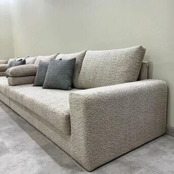 Riyadh, Furniture, SAR 250,  Sale Sofa Curtains And Repair