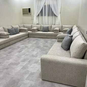 Riyadh, Furniture, SAR 250,  Sale Sofa Curtains And Repair