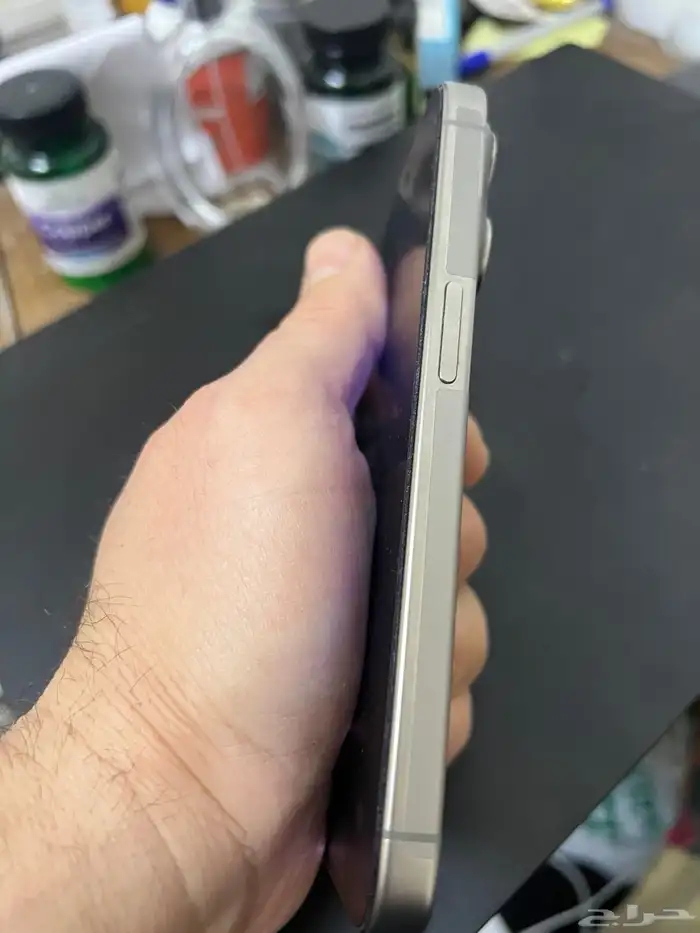 Riyadh, Mobile Phones, SAR 2000,  Iphone 15 Pro Titanium 256GB Ecellent Condition