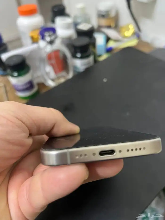 Riyadh, Mobile Phones, SAR 2000,  Iphone 15 Pro Titanium 256GB Ecellent Condition