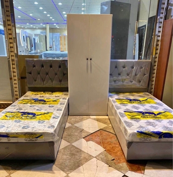 Jeddah, Furniture, SAR 5,  All Kinds Of High Quality Single Bed 🛏️ With Mattress Available