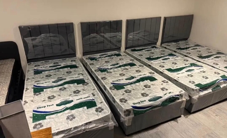 Jeddah, Furniture, SAR 5,  All Kinds Of High Quality Single Bed 🛏️ With Mattress Available