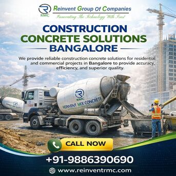 Bangalore, Construction, Reinvent RMC | Construction Concrete Solutions Bangalore