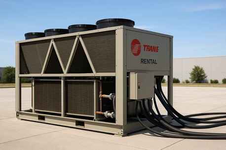 Abu Dhabi, Air Conditioning, Outdoor Cooling Rental In Abu Dhabi | Trane Rental MEA