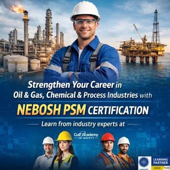 Dubai, Lessons Offered, NEBOSH Process Safety Management Course | Join Now