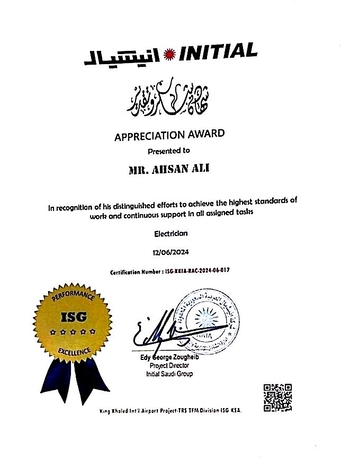 Riyadh, Job Seekers, Electrical Technician For Industrial & Manufacturing Plants / Oil & Gais&ndash; 12+ Years Exp