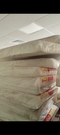 Al Zuhour, Furniture, SAR 150,  NEW BED SET SINGLE WOODEN BOX WITH+ MATTRESS +PILLOW +QUILT MEDICATED ORTHOPEDIC ONE SET O