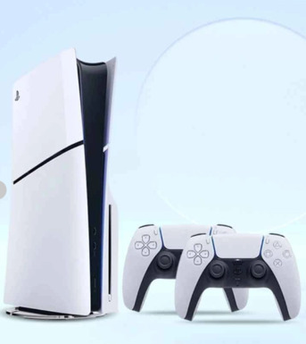 Madinah, Toys & Games, SAR 2,  Sony PS5 Disc Edition With Two White DualSense Wireless Controller And Docker