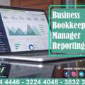 Business Bookkeeping Manager Reporting