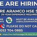 OFFSHORE ARAMCO HSE SUPERVISOR FOR EPC COMPANY