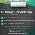 AUD 999, Claim Your AC Rebate In Victoria – Easy With UpgradeX