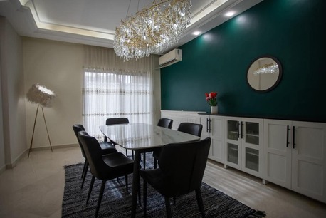 Abdoun, Apartments/Houses, JOD 17000/year,  Furnished,  3 BR,  Ground Fully Furinshed 3B Apart With Baconlies And Terrace In Abdoun 00962777688956