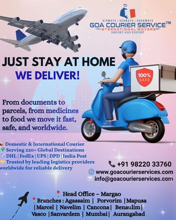 Goa, Cargo, Reliable Cargo & Courier Services From Goa &ndash; Domestic & International