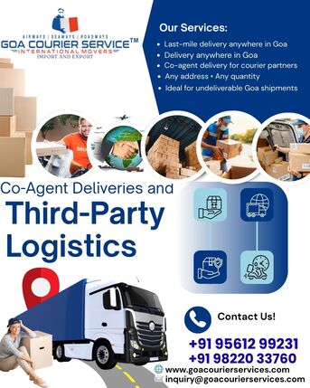 Goa, Cargo, Reliable Cargo & Courier Services From Goa &ndash; Domestic & International