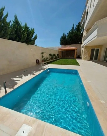 Abdoun, Apartments/Houses, JOD 45000/year,  4 BR,  Ground Semi Furnished 4B With Big Garden And Private Pool In Abdoun 00962777688956