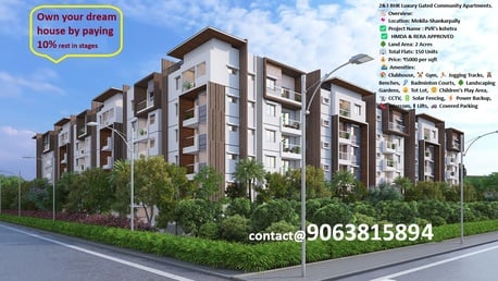 Hyderabad, Real Estate For Sale, INR 5200,  2 BR,  1200 Sq. Feet,  Gated Community Apartment Flats For Sale At Shankarpally - Hyderabad