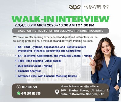 Sharjah, Jobs, LANGUAGE TEACHERS