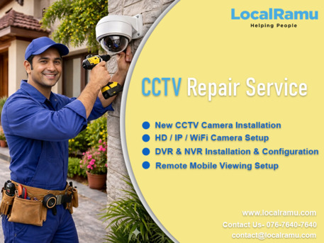 Pune, Appliance Repair, Professional CCTV Installation And Repair By LocalRamu With Skilled Technicians In Pune