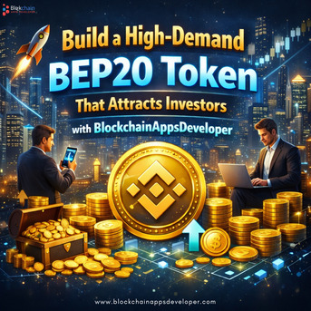 San Francisco, Business, Build A High-Demand BEP20 Token That Attracts Investors With BlockchainAppsDeveloper