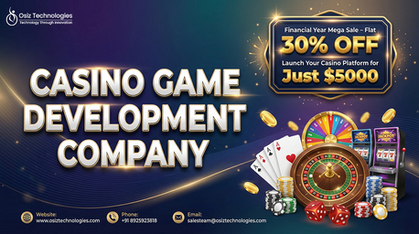 Los Angeles, Items Wanted, Launch Your Casino Gaming Platform - 30% Financial Year Offer | For Just $5000 | Osiz Tech