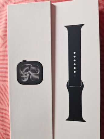 Al Malaz, Watches, SAR 1500,  1500 SAR, Apple Watch Series 11 46mm Jet Black Al Black SB M/L GPS
