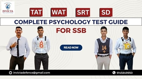Jaipur, Education, TAT, WAT, SRT & SD: Complete Psychology Test Guide For SSB