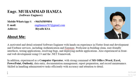 Riyadh, Job Seekers, Ata Entry / Operation Coordinator / IT Support Available &ndash; KSA