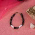 INR 699,  Little Panda Black Beads Bracelet