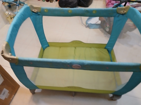 Dammam, Baby & Kid Stuff, SAR 250,  Graco Travel Cot With Bassinet &ndash; Little Adventures Fashion