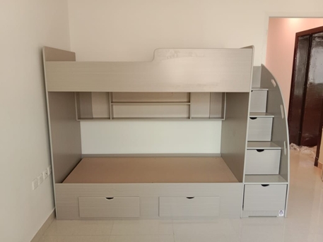 Al Wadi, Furniture, SAR 11,  New Bedroom Set Single Bed And Wardrobe And Wardrobe