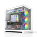 SAR 4600,  New Infiniarc White Gaming Desktop PC With 16GB RAM DDR5/8GB Nvidia GeForce RTX 5060 Ti